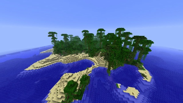c248a  Jungle Island Map Jungle Island Map for Minecraft 1.3.2