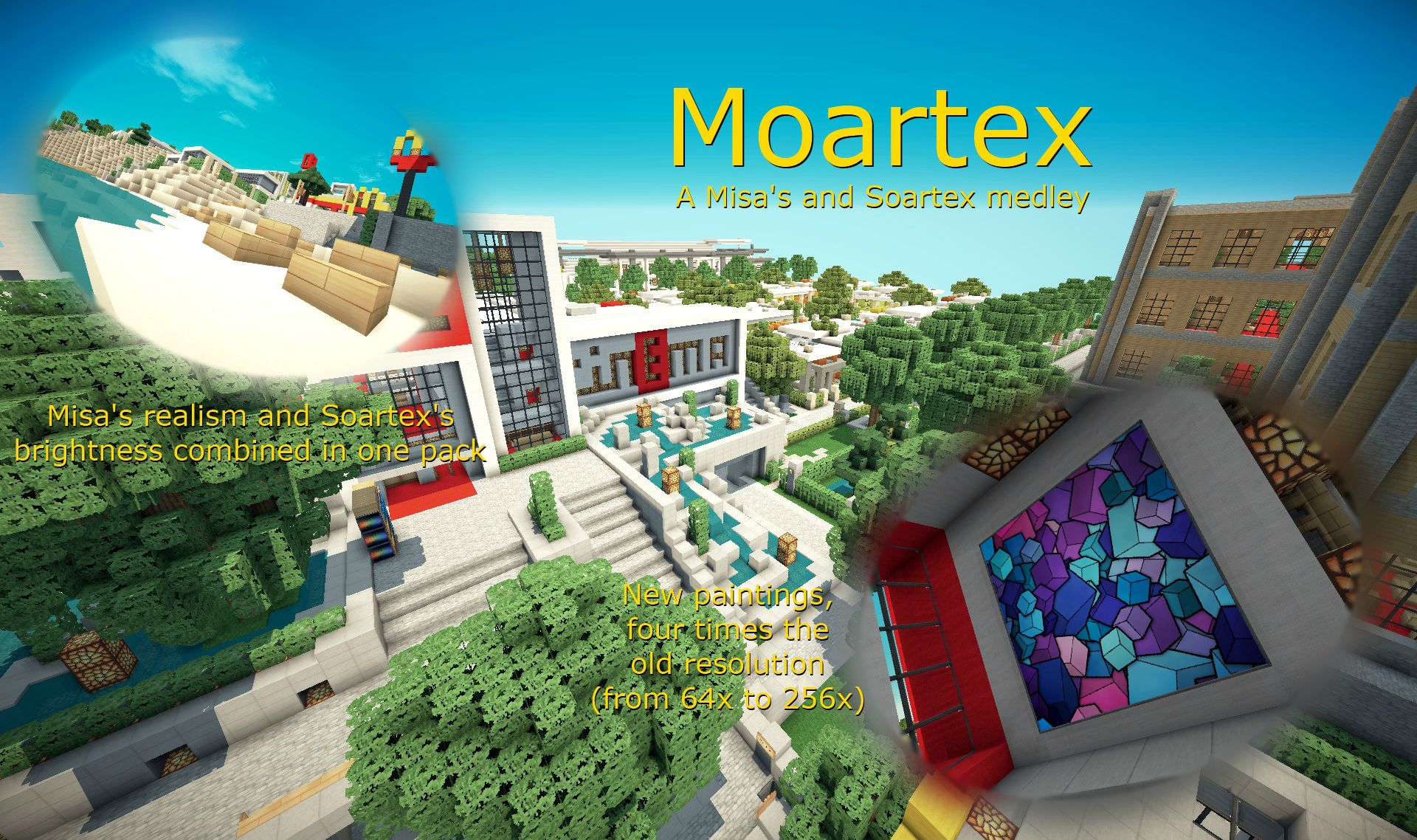 1 7 2 1 6 4 64x Moartex Texture Pack Download Minecraft Forum