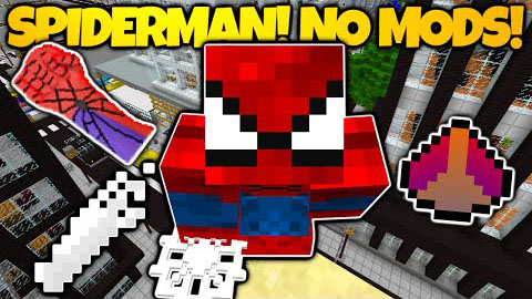 Minecraft spiderman mod download