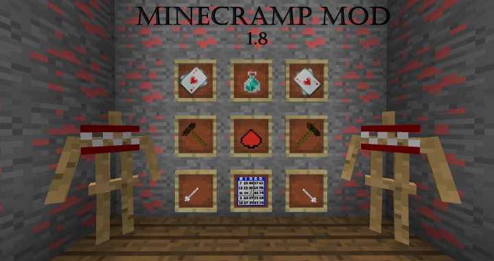 [1.8] MineCramp Mod - Старость не в радость!