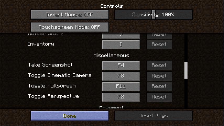 1 8 9 Default Options Mod Download Minecraft Forum