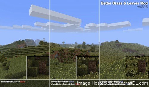 Better Grass And Leaves Mod