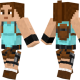 Lara Croft Skin for Minecraft