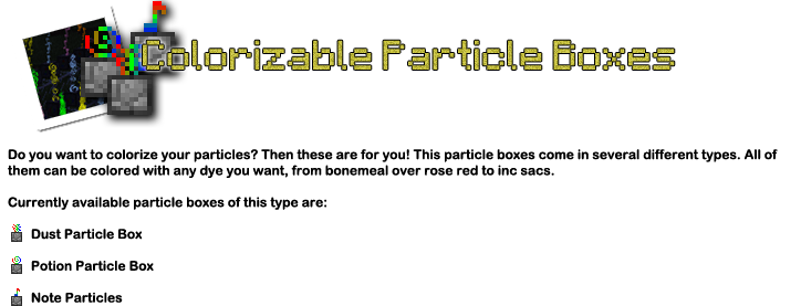 Particle Decoration Mod