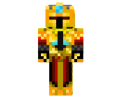 Golden Knight Skin for Minecraft