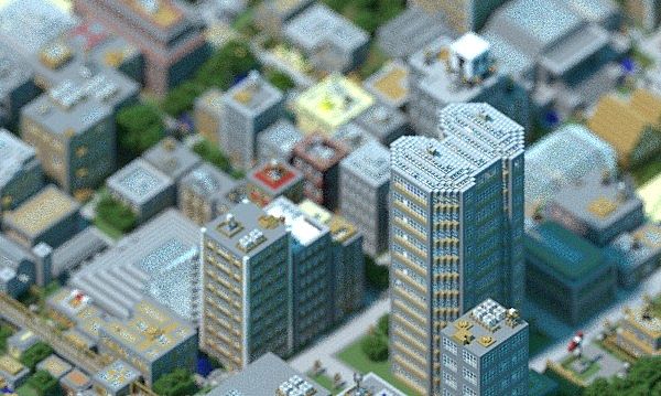minecraft modern city quests map