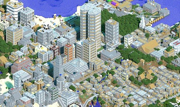 minecraft city maps 1.8