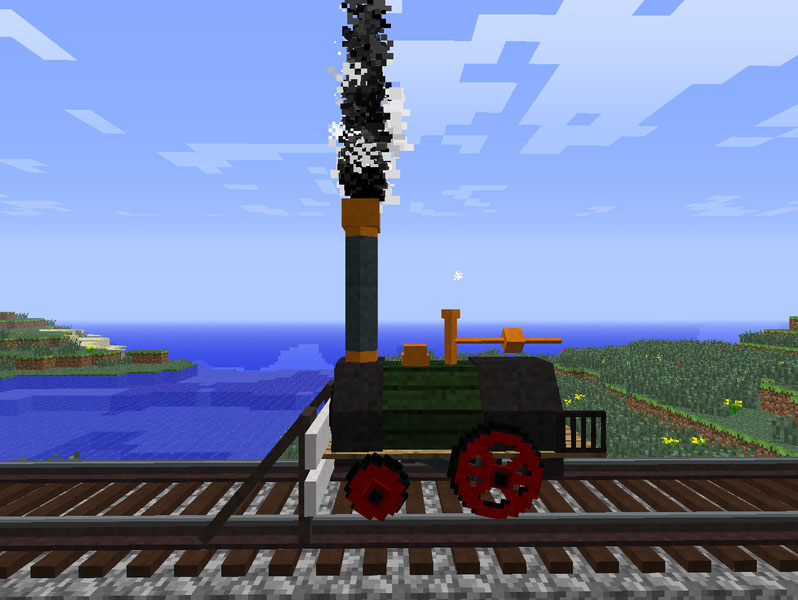 minecraft rails of war locomotives