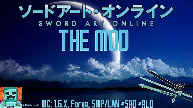 sword art online mod pack 1.7.10