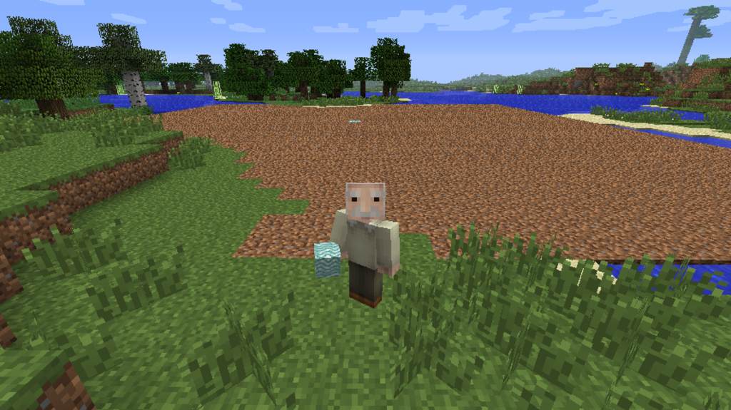 dcommand for clearing water in minecraft