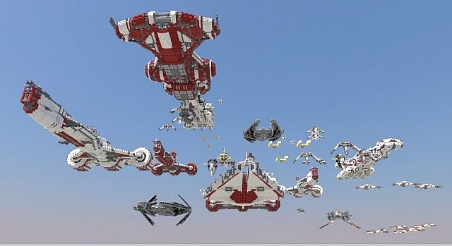 minecraft star wars ships mod