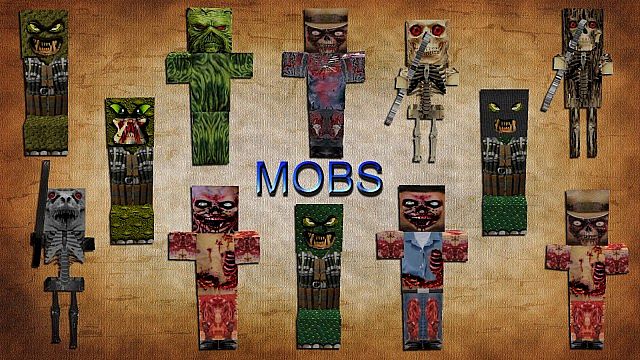 minecraft realistic mobs texture pack