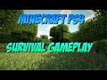 Minecraft PS4: Survival Gameplay - DIRT HOUSE (1)