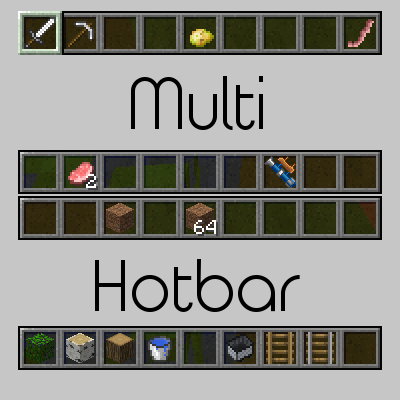 Multi-Hotbar Mod 1
