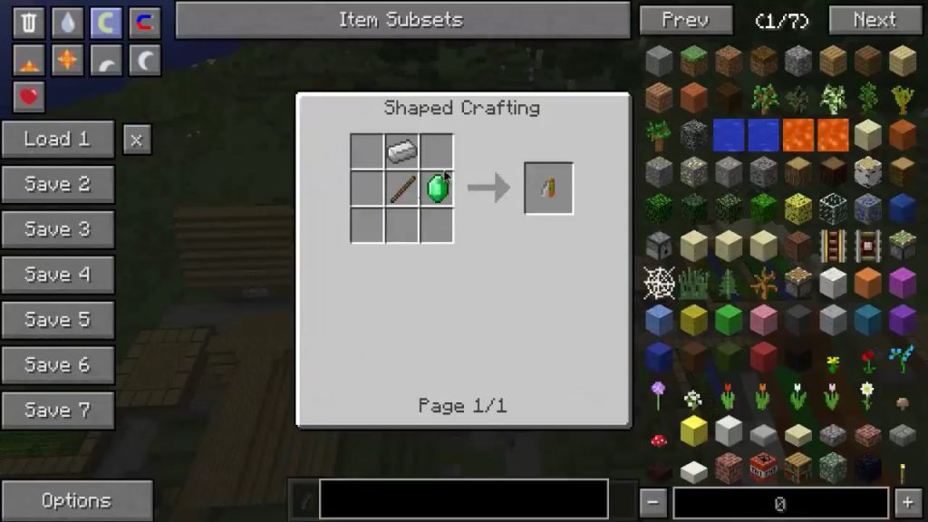 crafting recipe for the ultima blade minecraft mod 1.7.10