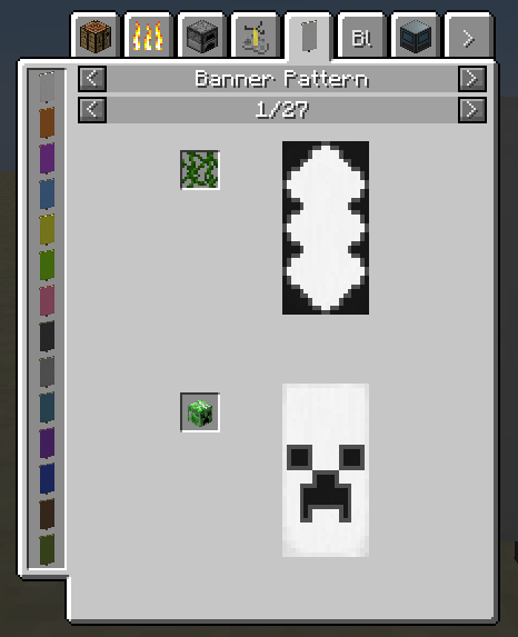 Just Enough Pattern Banners Mod 1