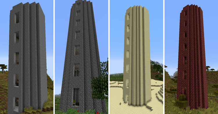 Battle Towers mod for Minecraft 02