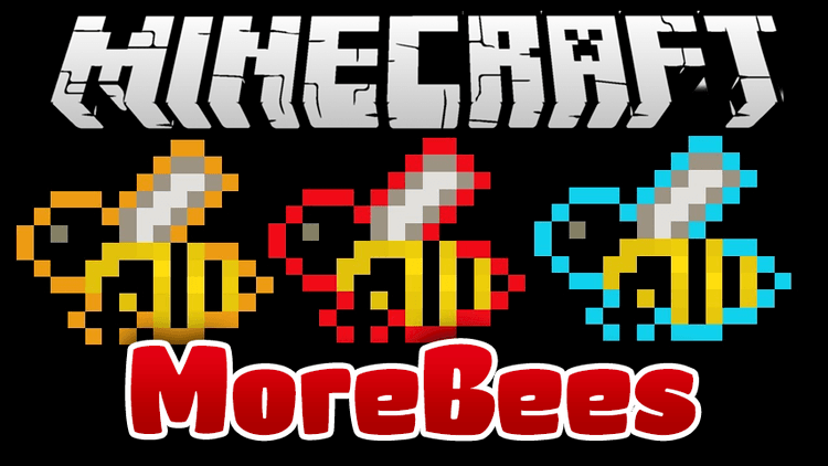 more bees mod for minecraft logo