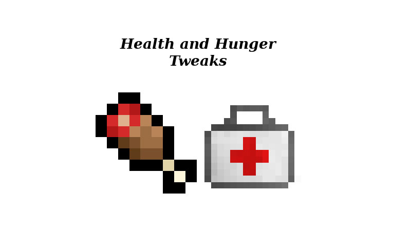 Health and Hunger Tweaks Mod